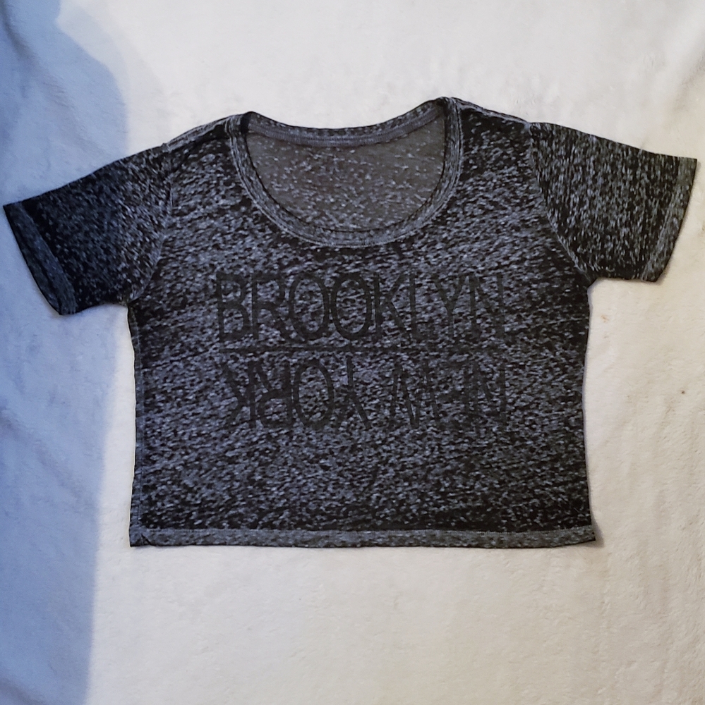 Brooklyn / NewYork cropped tee shirt